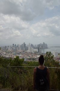 Blick auf Panama City vom Ancon Hill