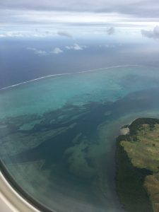 Landeanflug Nadi, Fiji